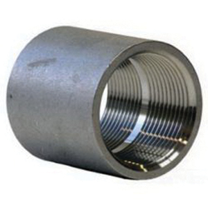 304 Stainless Steel Class 150 Cast Straight Coupling, FNPT, Import