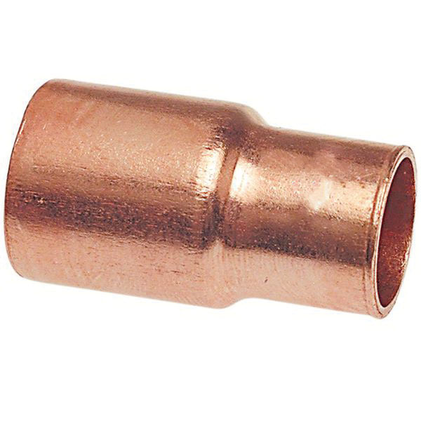 Copper Wrot Fitting Reducer, 2 in x 1-1/2 in, Fitting x Copper