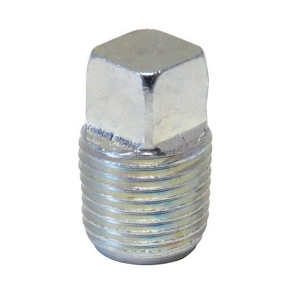 Galvanized Steel Square Head Plug, Import