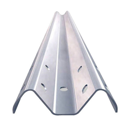 Carbon Steel W-Beam, 20 ft L x 13 in D x 4 in H
