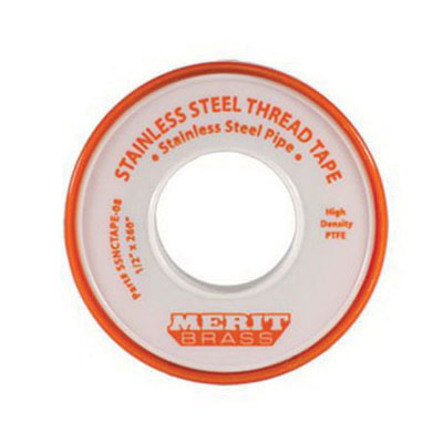Thread Tape, 260 in L x 1/2 in W x 4.3 mil T