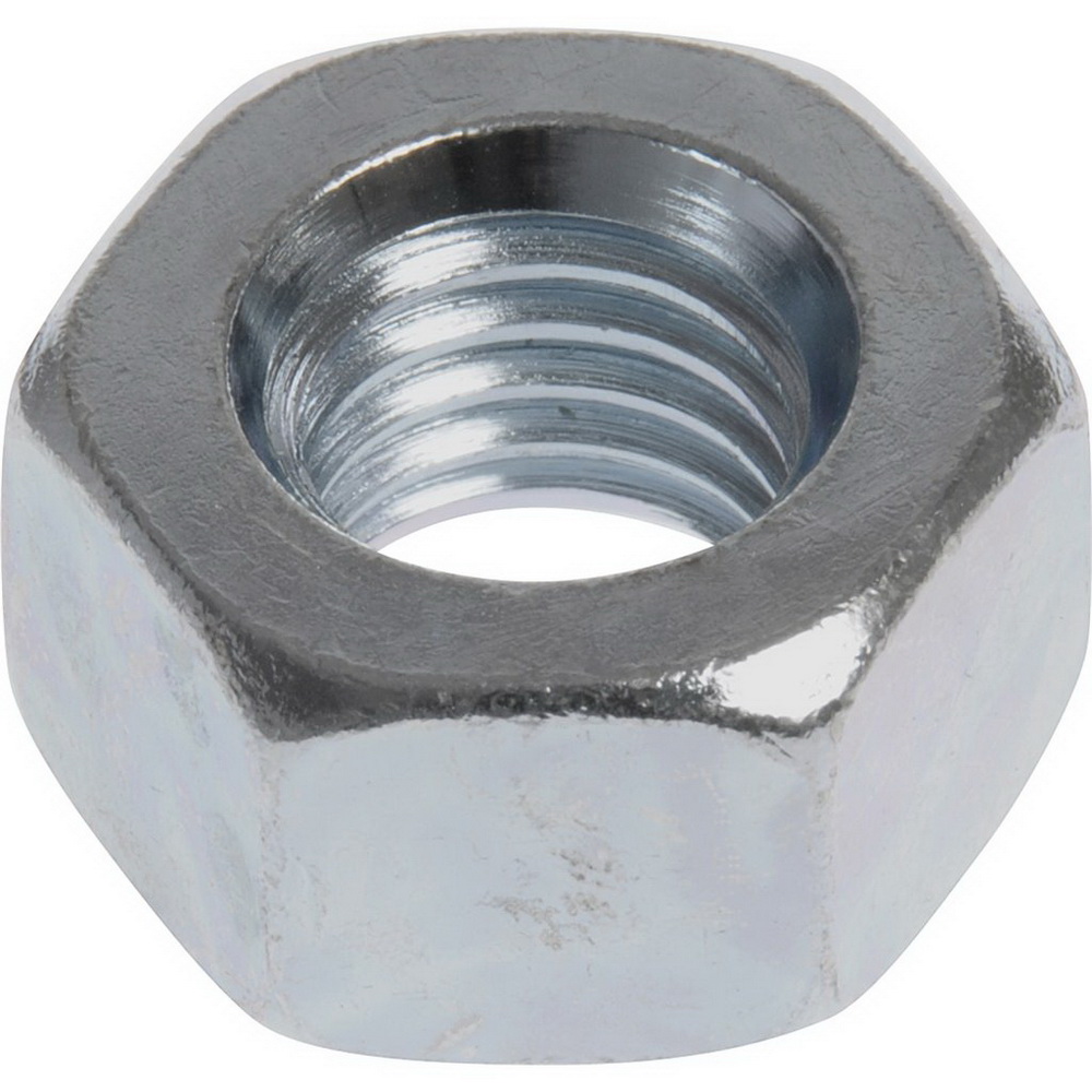 Grade A Zinc Plated Carbon Steel Hex Nut, 7/8-9 UNC