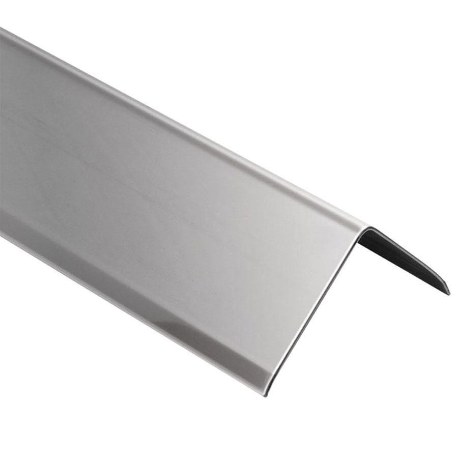 304L Stainless Steel Angle, 2 in x 2 in x 1/4 in
