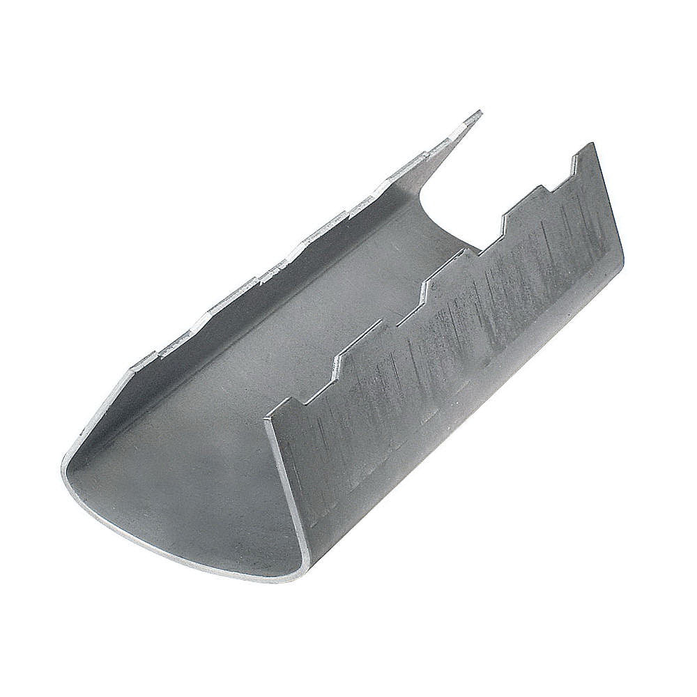 Plain Carbon Steel Curved Pipe Covering Protection Saddle, 3 - 5 in x 2 in, 1200 lb
