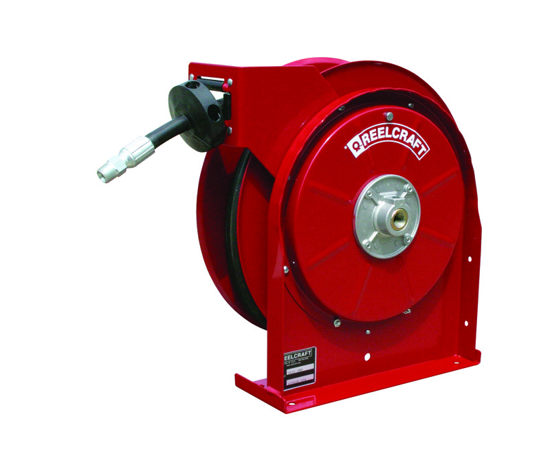 Reelcraft - #5435 OHP - Hose Reel - 1/4 x 35ft - 5000 psi - Grease w/ Hose