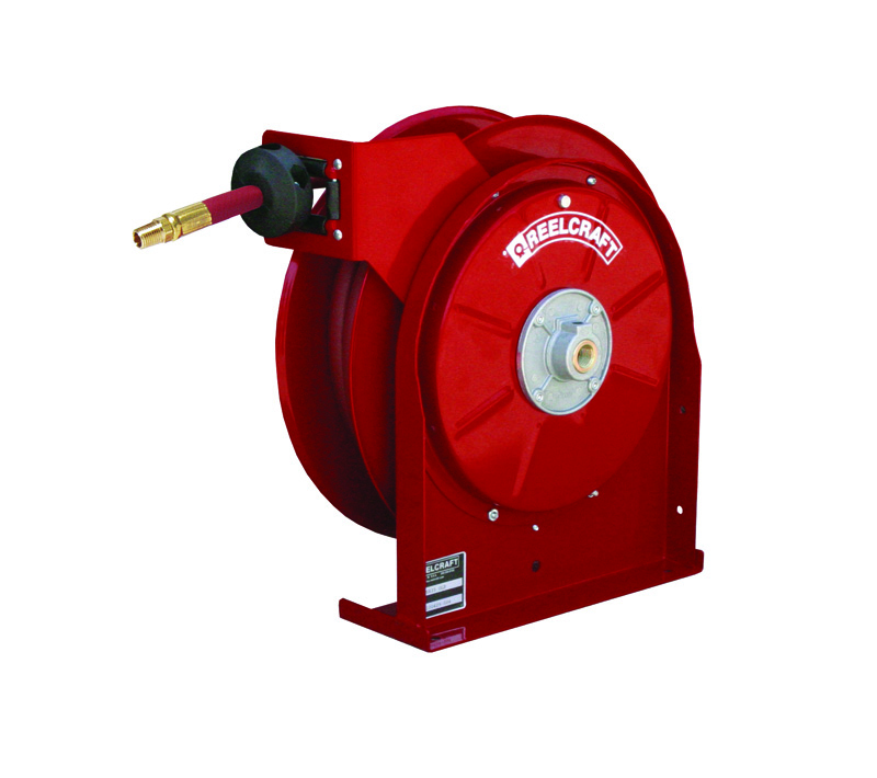 Reelcraft - #5450 OLP - Hose Reel - 1/4 x 50ft - 300 psi - Air / Water w/ Hose