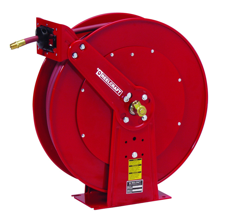 Reelcraft - #81075 OHP - Hose Reel - 3/8 x 75ft - 4000 psi - Grease w/ Hose
