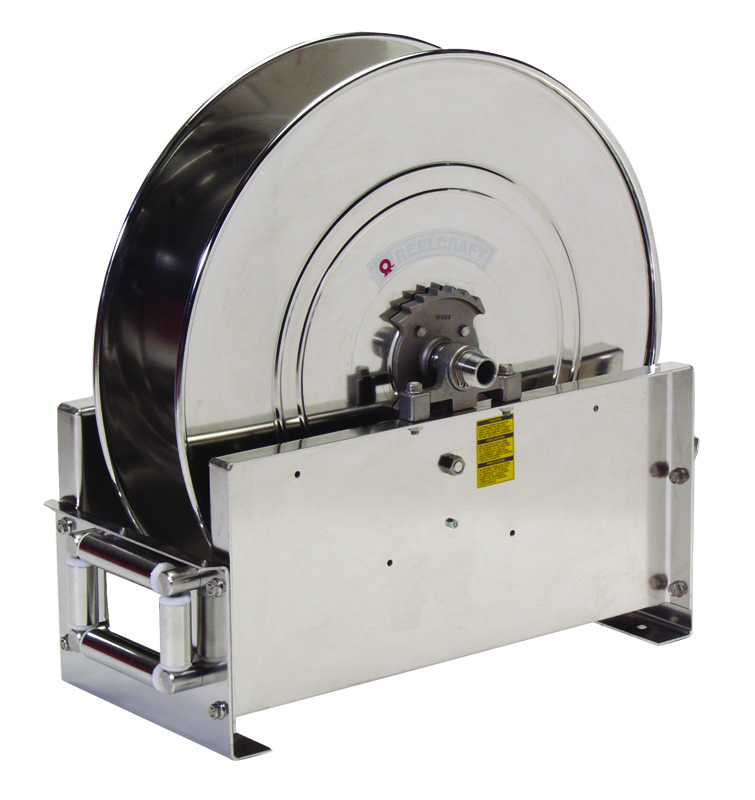 Eastern Industrial Supplies Inc  Reelcraft - #D9200 OLSBW - Hose Reel - 1/2  x 100ft - 500 psi - SS Air / Water w/out Hose