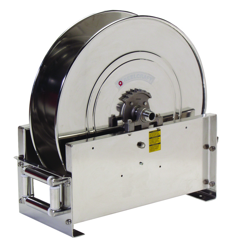 Reelcraft - #D9200 OLSBW - Hose Reel - 1/2 x 100ft - 500 psi - SS Air / Water w/out Hose