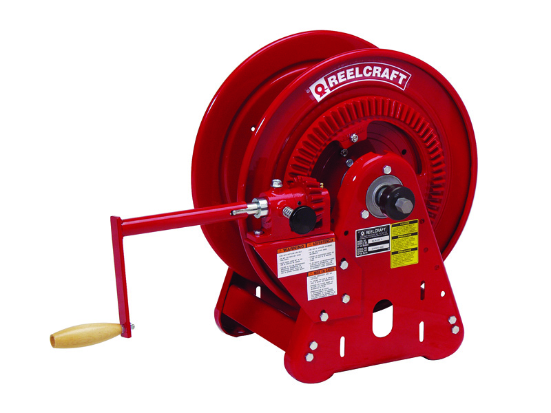 Reelcraft - #BA34112 M - Hose Reel - Twin 1/2 x 100ft - 3000 psi - w/out Hose - Bevel Crank