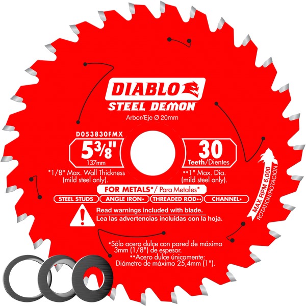 DIABLO #D053830FMX 5-3/8 X 30T FERROUS CSB MB