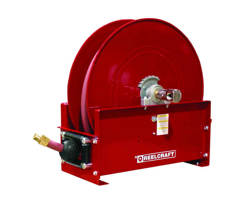 Reelcraft - #D9175 OHPBW - Hose Reel - 3/8 x 75ft - 4000 psi - Grease w/ Hose