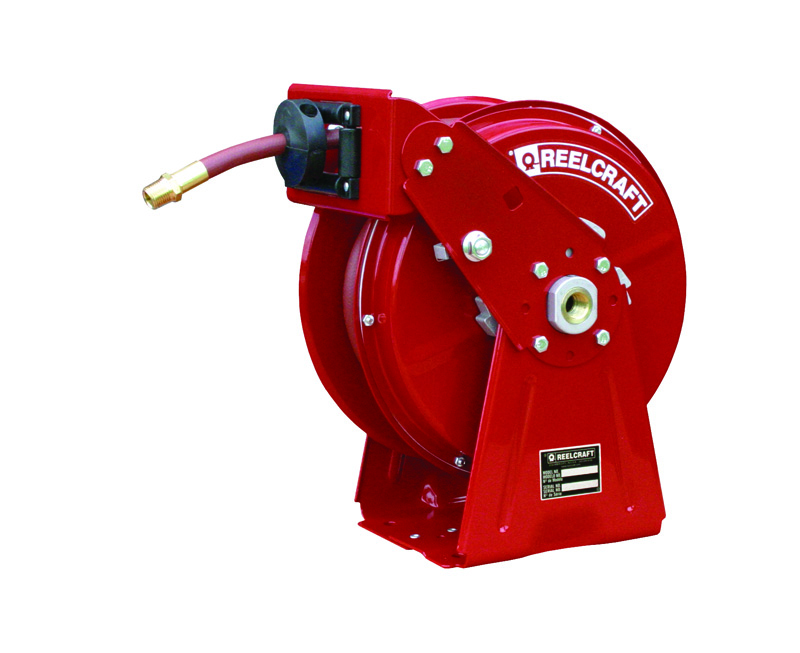 Reelcraft - #DP5650 OLP - Hose Reel - 3/8 x 50ft - 300 psi - Air / Water w/ Hose