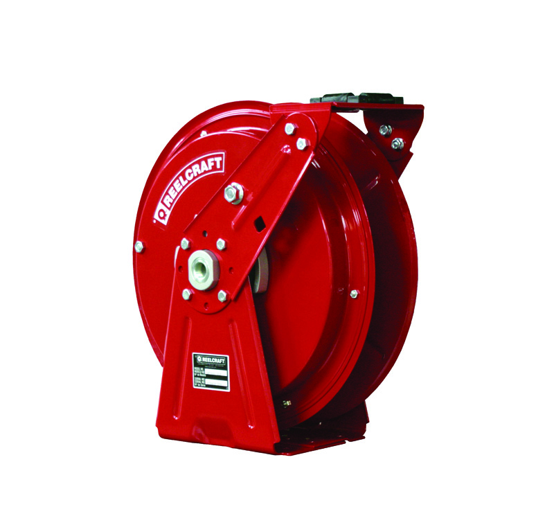 Reelcraft - #DP7400 OHP - Hose Reel - 1/4 x 50ft - 5000 psi - Grease w/out Hose