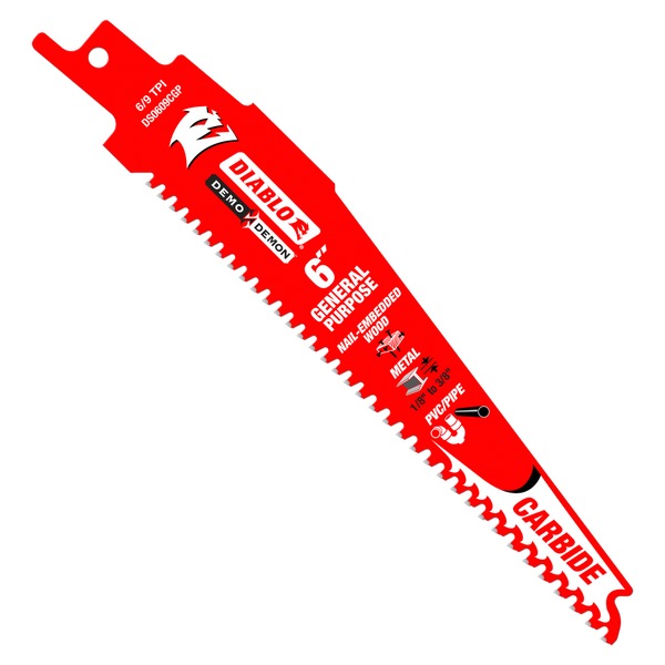 DIABLO #DS0609CGP 6 CARBIDE RECIP GP