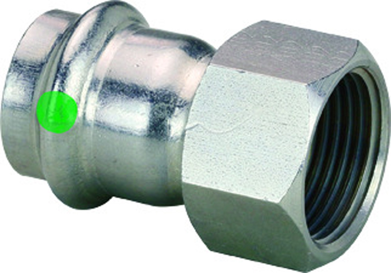 VIEGA #80080 - 1/2 - 316 SS PPR FEM ADPT (PXFPT) (EPDM)