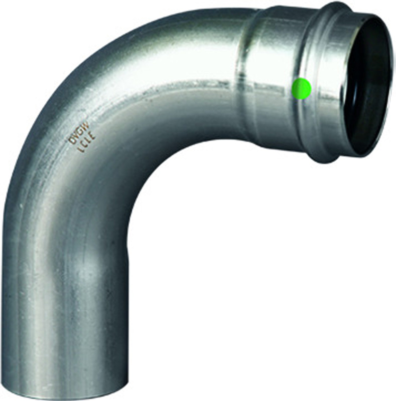 VIEGA #80505 - 1-1/4 - 316 SS PPR 90 DEG STREET ELL (PXFTG) (EPDM)