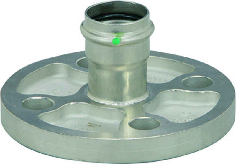 VIEGA #81040 - 3/4 - 316 SS PPR ADPT FLG (P) (EPDM)