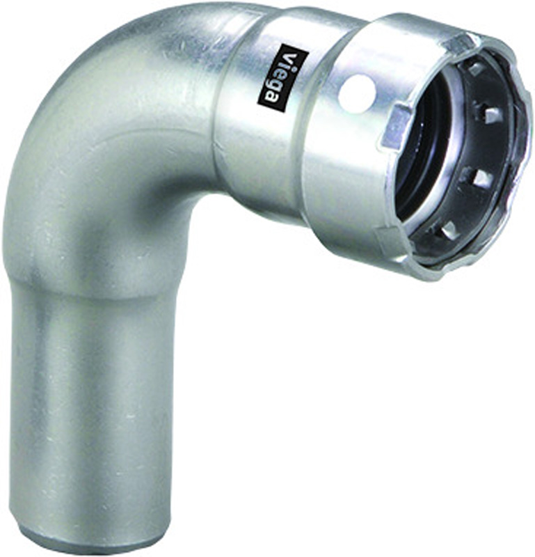 VIEGA #95030 - 1/2 - 304 SS MGPR 90 DEG STREET ELL (PXFTG) (FKM)