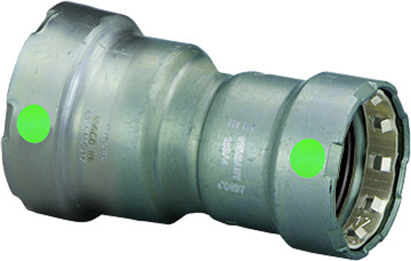 VIEGA #25955 - 1-1/2X1-1/4 - CS MGPR RED CPLG (PXP) (EPDM)