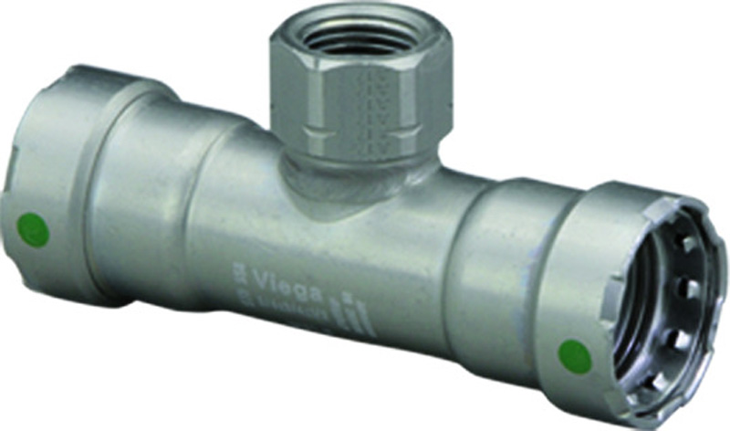VIEGA #25455 - 2X2X1/2 - CS MGPR FEM RED TEE (PXPXFPT) (EPDM)