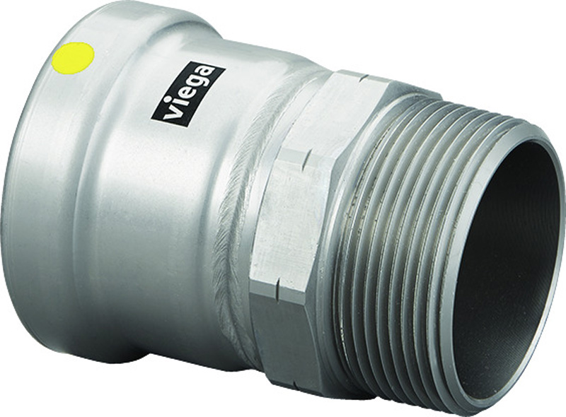 VIEGA #28745 - 3 - CS MGPR(G) MALE ADPT (PxMGPRT) (HNBR)