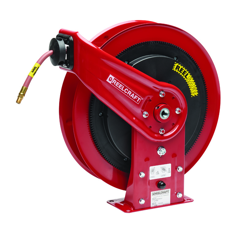 Reelcraft - #RS7670 OLP - Hose Reel - Hose Reel - 3/8 x 70ft REELSAFE Air/Water w/Hose - 300 PSI