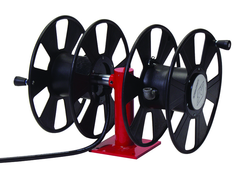 Reelcraft - #T-2462-0 - Cable Reel - #1~2/0 x 150~200ft - 250 AMP - Arc Weld - Dual Weld - Side-by-side w/out Cable