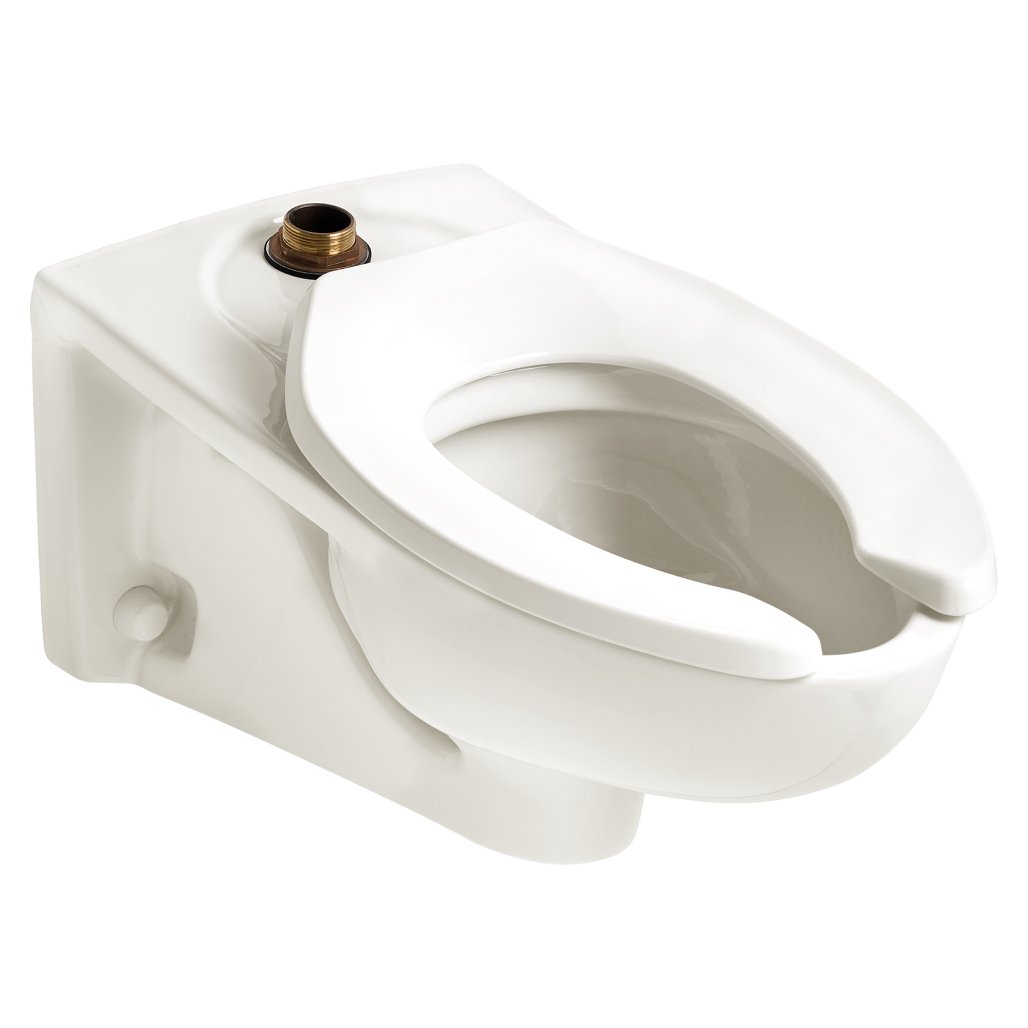 American Standard Afwall® Millennium™ FloWise® 3351.101.020 White Vitreous China Elongated Toilet Bowl, 12 in Rough-In, 1.1 - 1.6 gpf