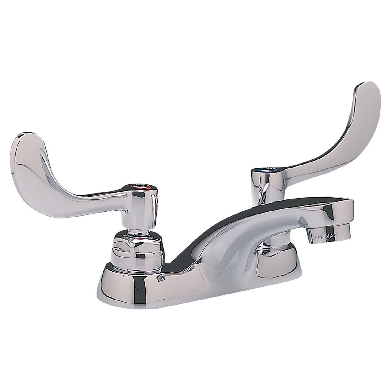 American Standard Monterrey™ 5500.170.002 Polished Chrome Brass Lavatory Faucet, 1/2 in, Male Threaded