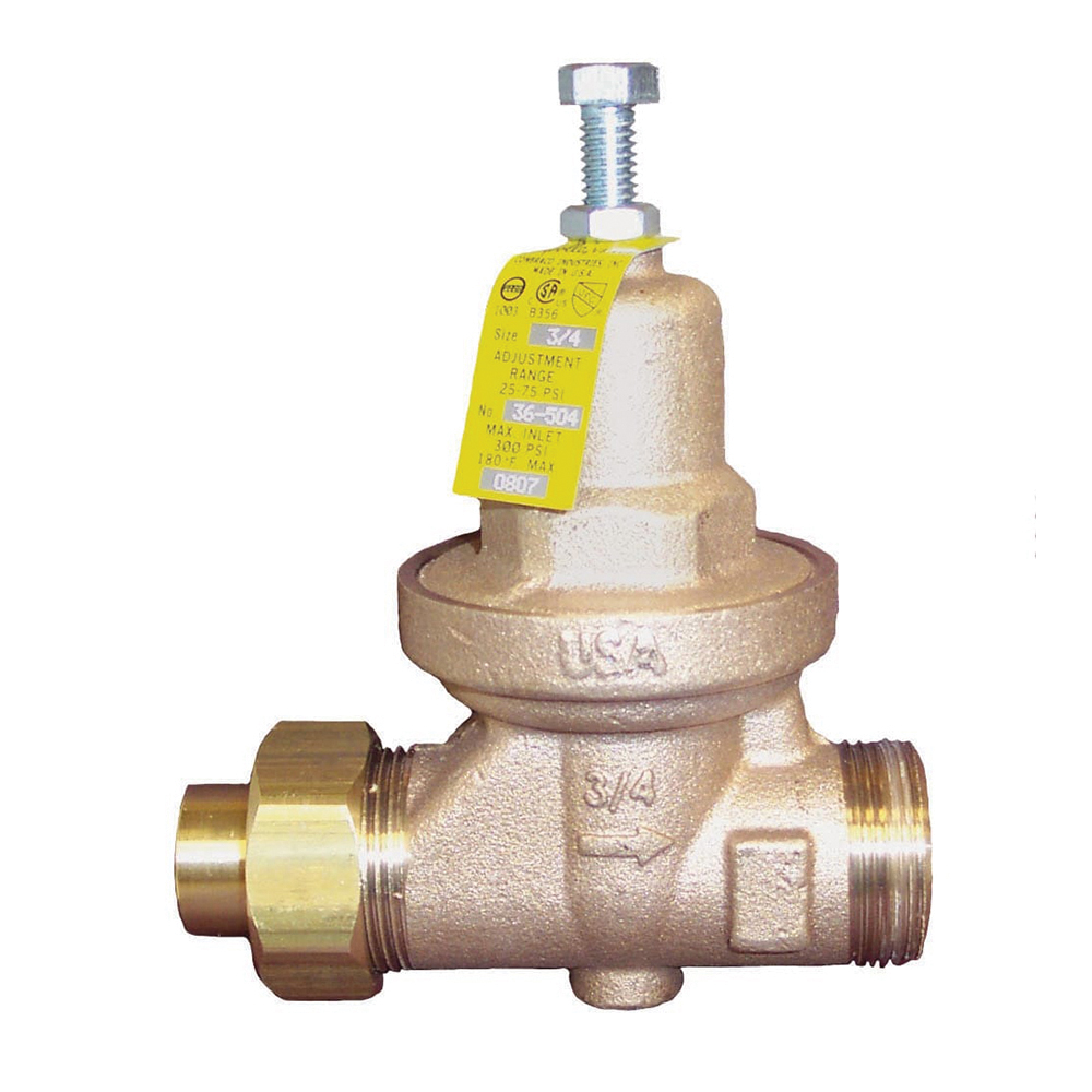 Apollo® Bronze Water Pressure Reducing Valve, FNPT, 300 psig, 33 - 180 deg F