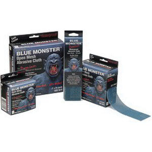 Cleanfit Blue Monster® Aluminum Oxide Premium Abrasive Cloth, Bright Blue, 2 in W