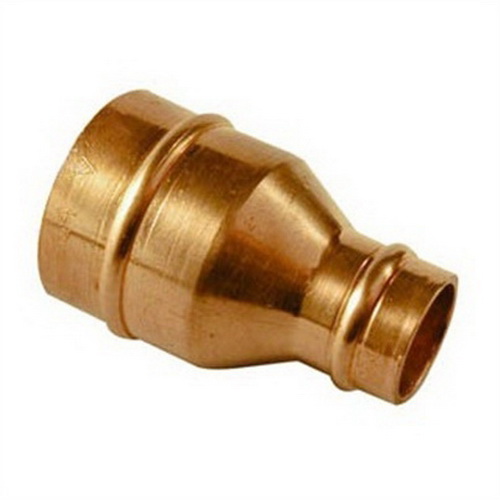 EPC Apollopress® 10068010 Copper Large to Small Diameter Press Reducer, 3 in x 2 in, Fitting x Copper, Domestic