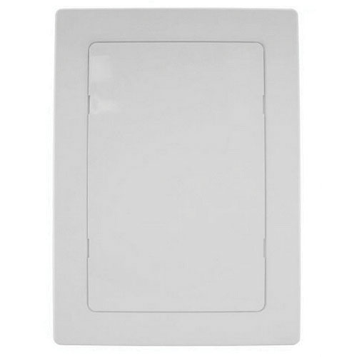 Jones Stephens™ PlumBest™ A04006 White ABS Snap Ease Access Panel, 9 in x 9 in x 5/8 in, Domestic