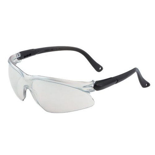 Jones Stephens™ G30003 One-Piece Adjustable Temple Safety Glasses, Clear Lens