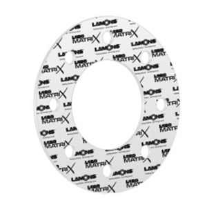 Lamons L110 Off White PTFE Biaxally Orientated Gasket Sheet, 60 in L x 60 in W x 1/8 in THK