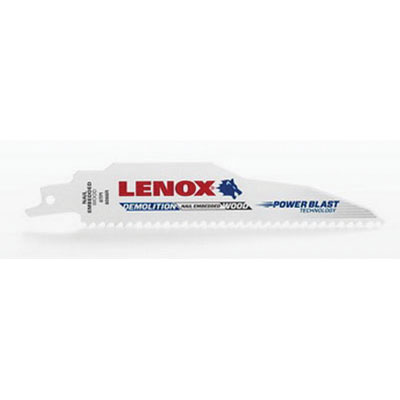 Lenox® 20597960R Bi-Metal Reciprocating Saw Blade, 9 in L x 1 in W x 0.062 in T