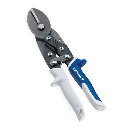 Lenox® 22208C3 Blue/White Handle 3-Blade Crimper, 18 ga Sheet Metal/22 ga Stainless Steel, 9-3/4 in L
