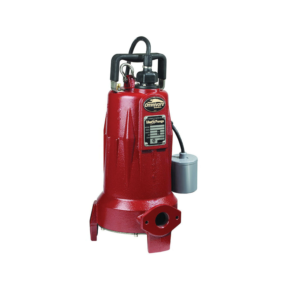 Liberty Pumps® Omnivore® LSG202A Automatic Grinder Pump, 1-1/4 in FNPT, 2 hp, 3450 rpm