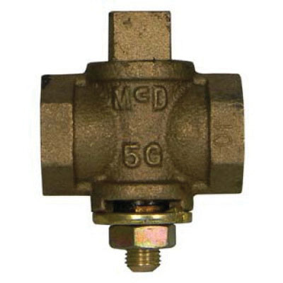 McDonald® Bronze Low Pressure Gas Plug Valve, FNPT, 32 - 125 deg F, Domestic