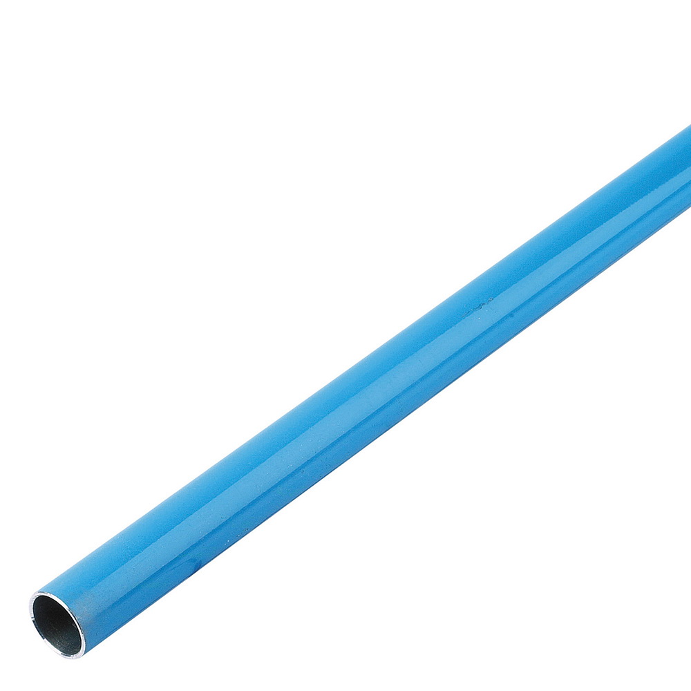 Parker® Transair® 1013A25 04 00 Powder Coated/Blue Aluminum Rigid Pipe, 7/8 in x 9 ft