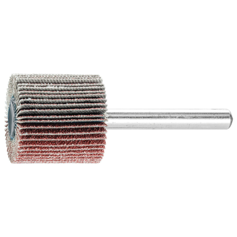 PFERD 45185 Aluminum Oxide Mounted Standard Flap Wheel, 1 in, Grit 80, 25000 rpm