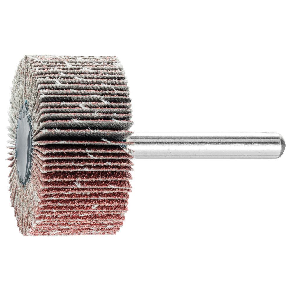 PFERD 45233 Aluminum Oxide Mounted Standard Flap Wheel, 1-5/8 in, Grit 80, 23000 rpm