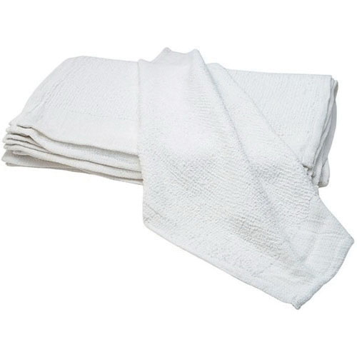 Rags Unlimited CL-BAR04 Terry Bar Mop, White, 17 in x 19 in
