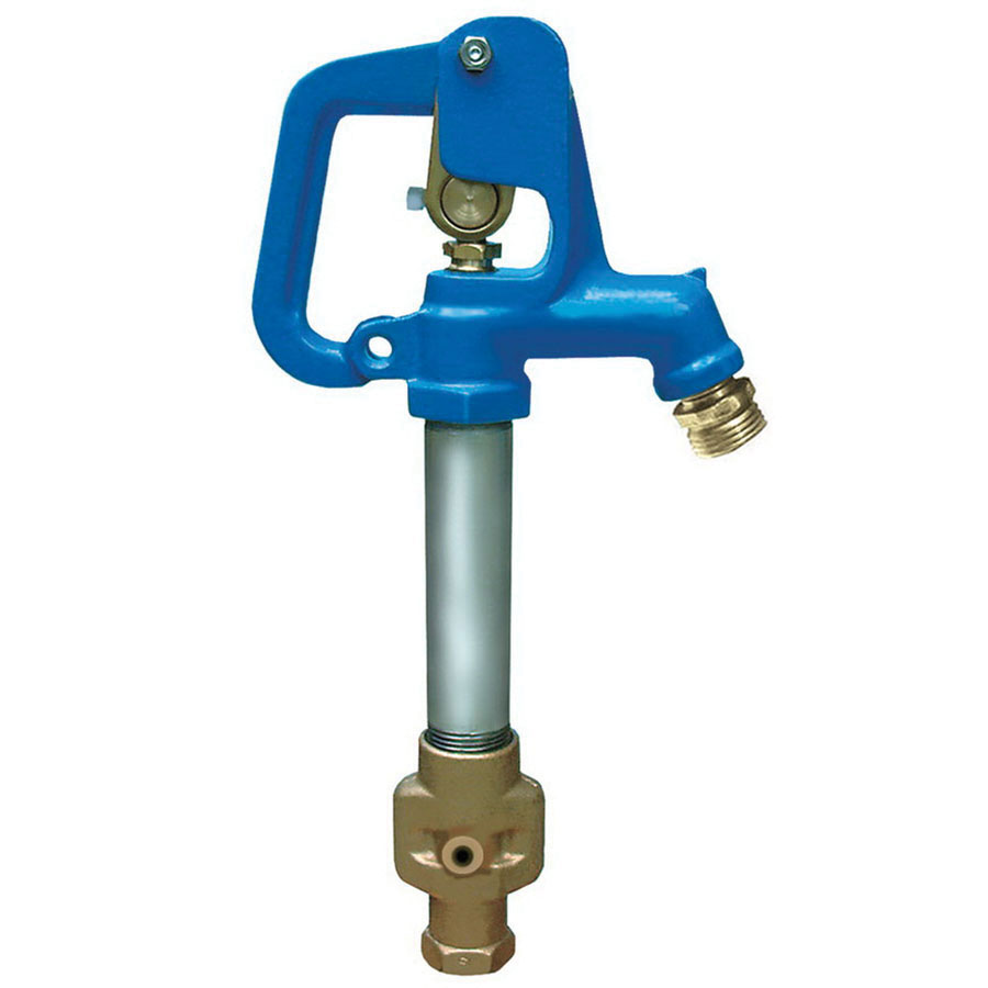 Simmons 4802LF Lead Free Polyester Powder Coated Premier Frost Proof Yard Hydrant, 3/4 in, FNPT x MHT, 120 psi