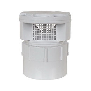 Sioux Chief TurboVent ™ 250-122PB ABS SCH 40 Air Admittance Valve with Adapter, 1-1/2 - 2 in, NPT