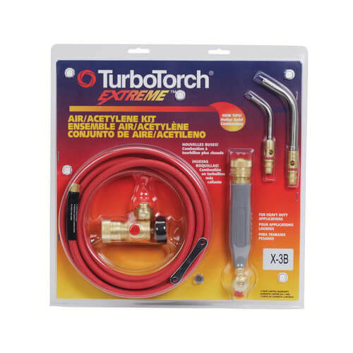 Turbotorch® 0386-0335 Swirl Torch Kit, 3 in Soft Solders, 1-5/8 in Silver Brazes