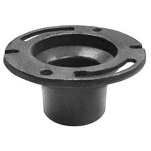 Tyler Pipe 010609 Cast Iron No-Hub Closet Flange, 4 in x 4 in x 3-1/2 in