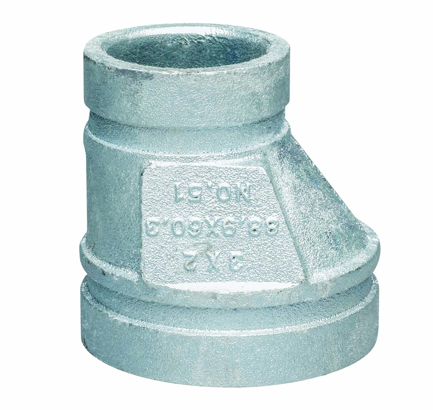 Victaulic® 650 Series FE79650C0C Concentric Reducer, 6 in Grooved x 4 in Grooved, Bronze/Copper
