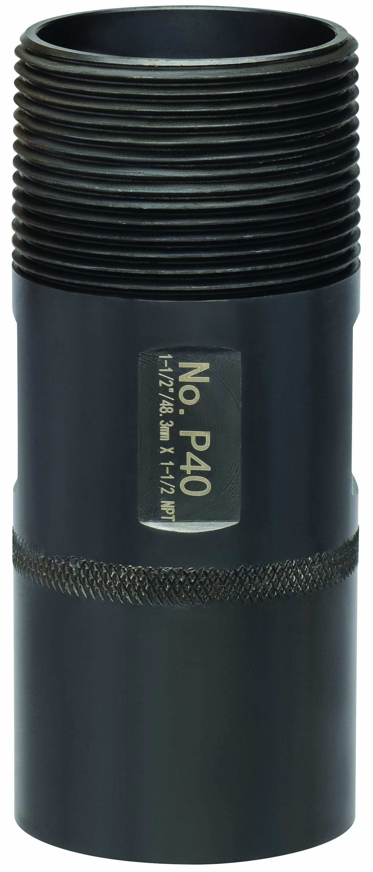1/2 VIC #P40 ADP NPL NPT MALEXPLE BLK OXIDE CTD 50/BX F004P40B00